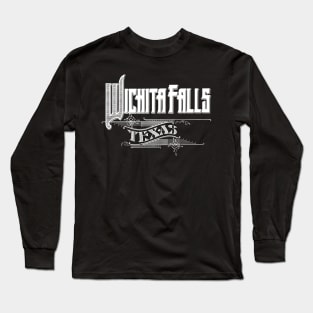 Vintage Wichita Falls, TX Long Sleeve T-Shirt